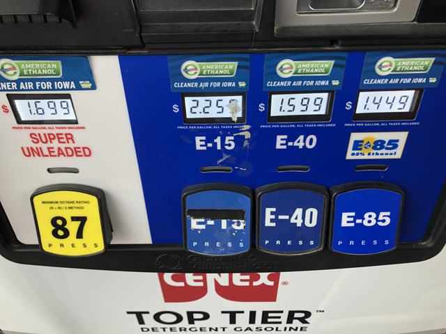 Ethanol remains a major political issue in the final weeks leading up to the election. Still, a group of 15 GOP senators from oil-producing states wrote EPA Administrator Andrew Wheeler on Wednesday asking for a complete freeze on higher ethanol blend volumes for 2021. (DTN file photo by Chris Clayton) 