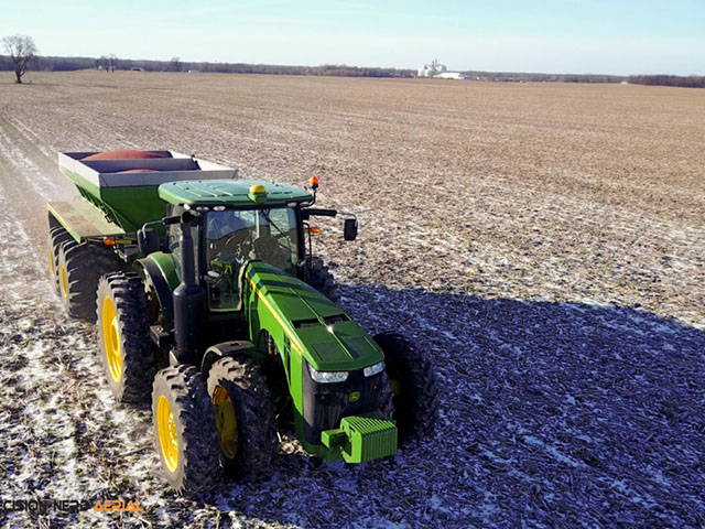 Potassium fertilizer application in corn and soybean production is an important aspect and often overlooked. (Photo courtesy of Michael Cline)  